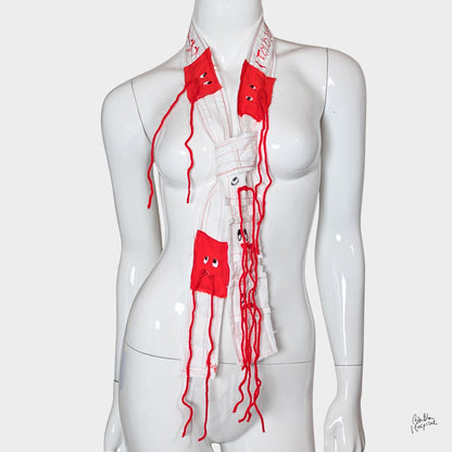 White Ward | Double Gauze Neck Wrap