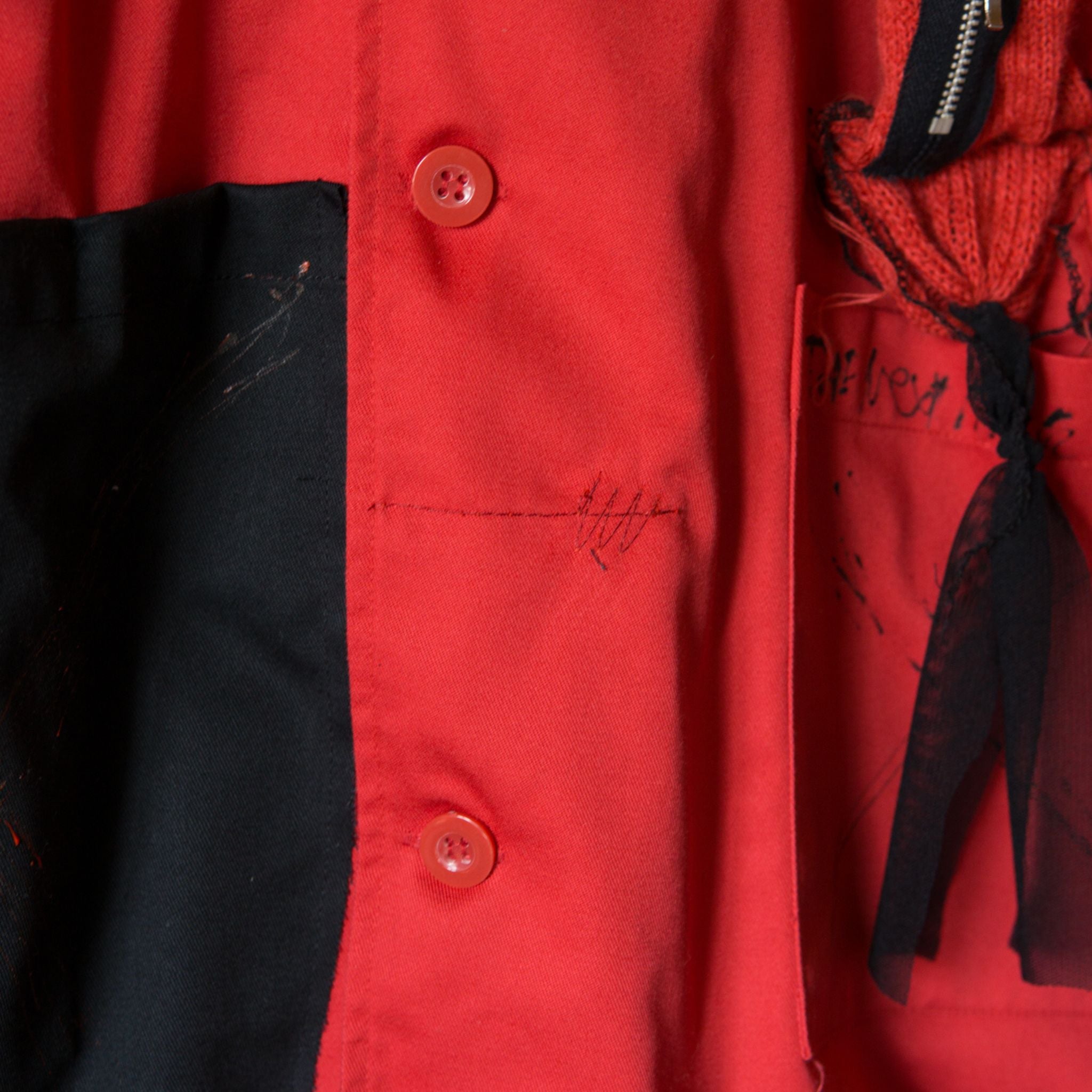 Red jacket hot sale clothing website