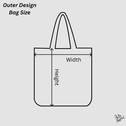 Carry the Whole Blabla World 00.4 | Improvised Knit Work - Art Tote Bag