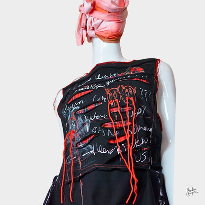 Twinmood – No.01b | スリーブレスブラックトップス