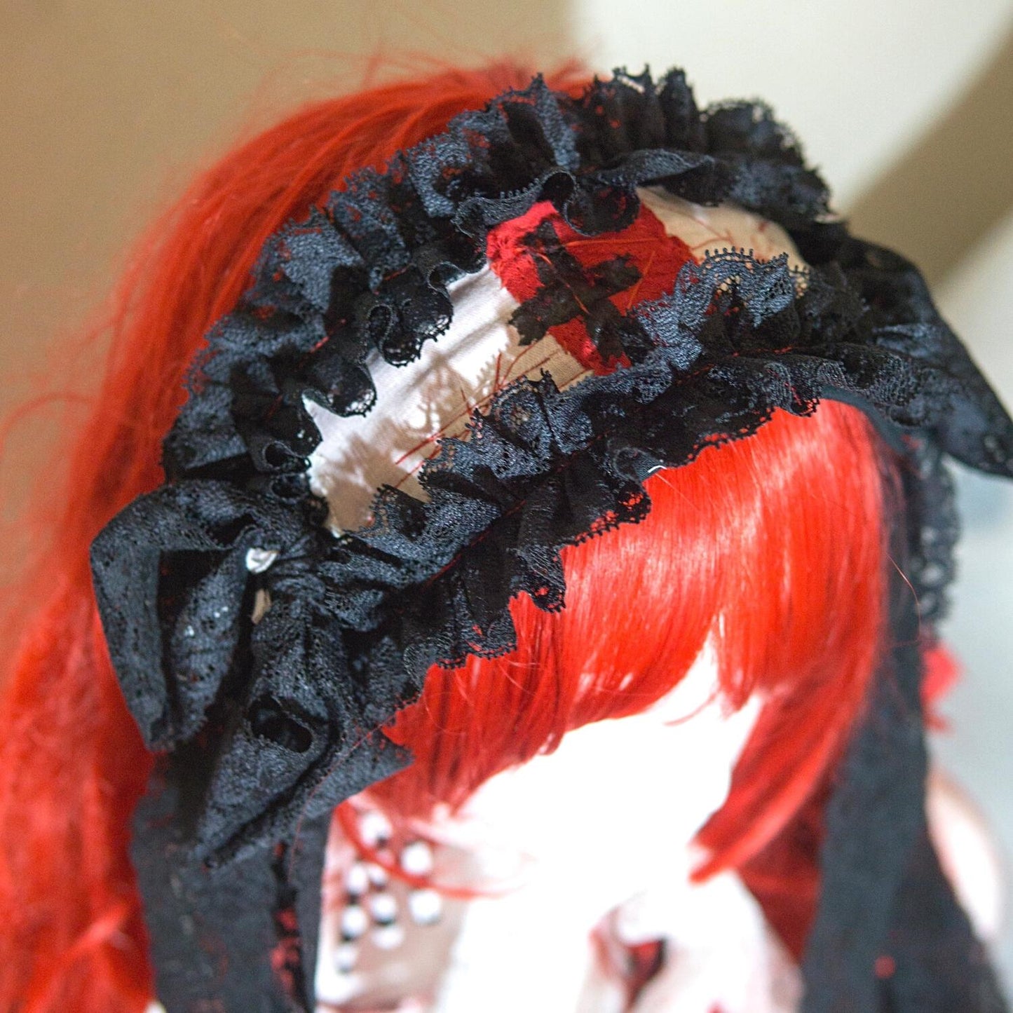 Japanese Gothic and Lolita Fashion headdress Handmade