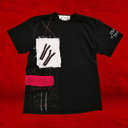 Unisex Tokyo Punk Schwarzes T-Shirt