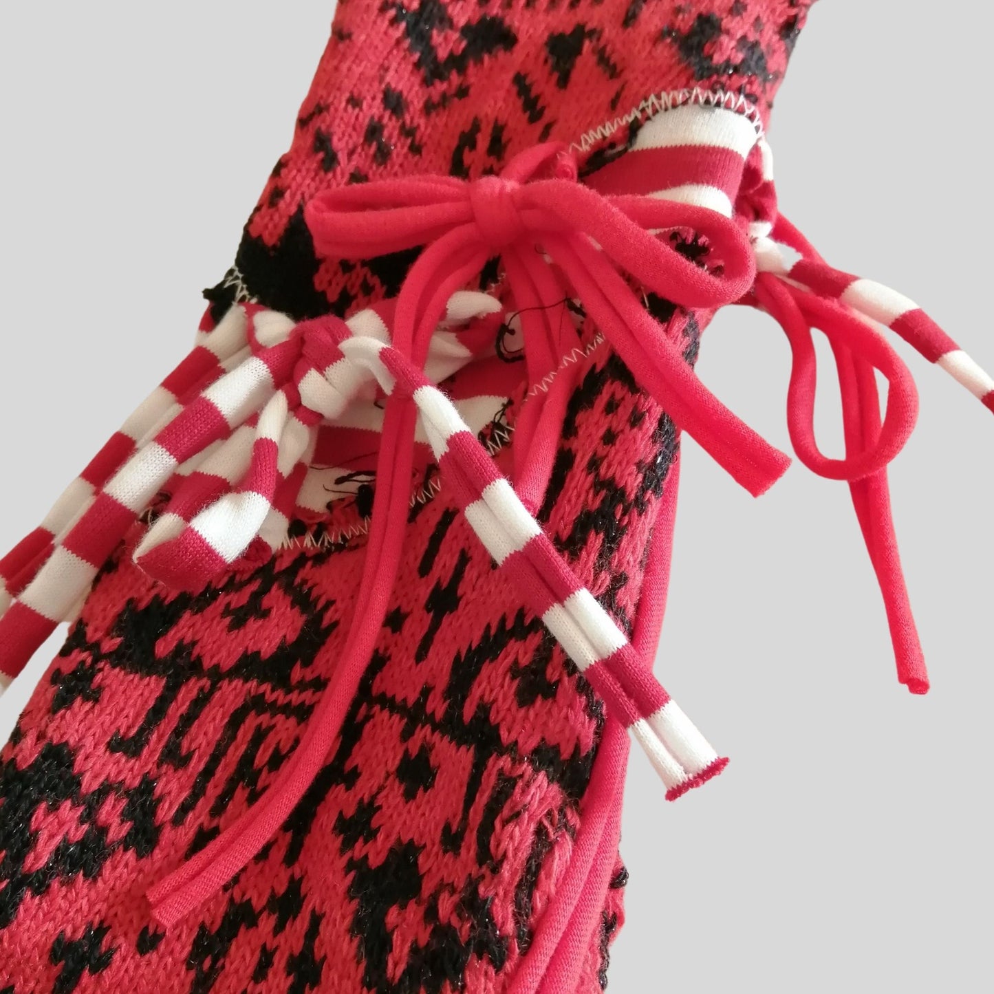 Blabla World Original Punk Knit Design Stripe Arm Cover – Einzeln erhältlich