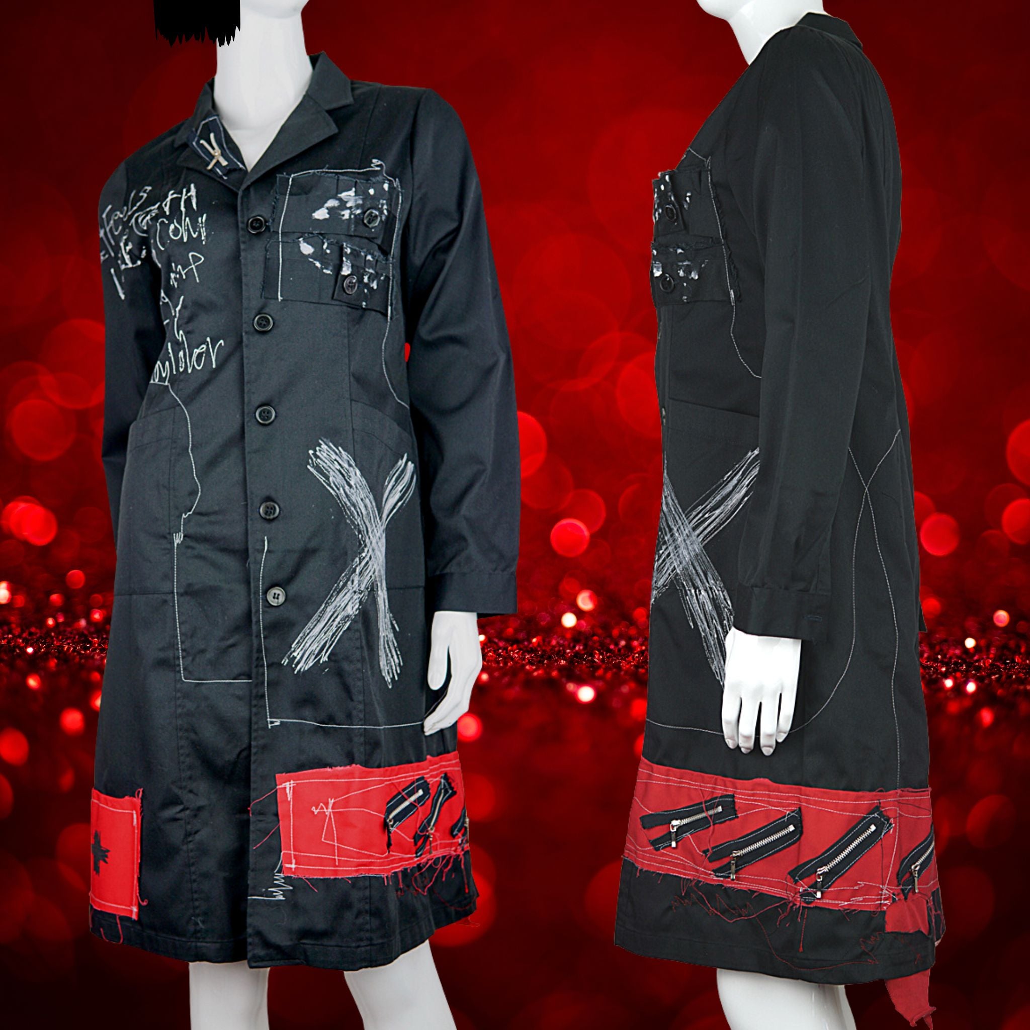 Fashion Punk Doctor Lab Coat