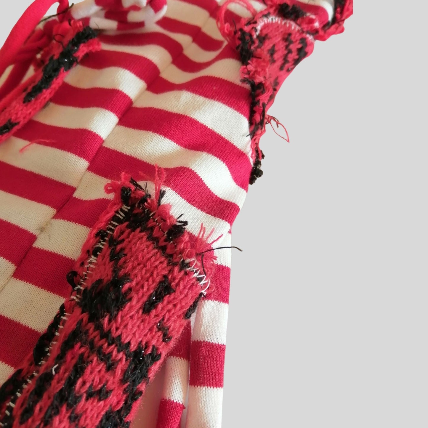 Blabla World Original Punk Knit Design Stripe Arm Cover – Einzeln erhältlich