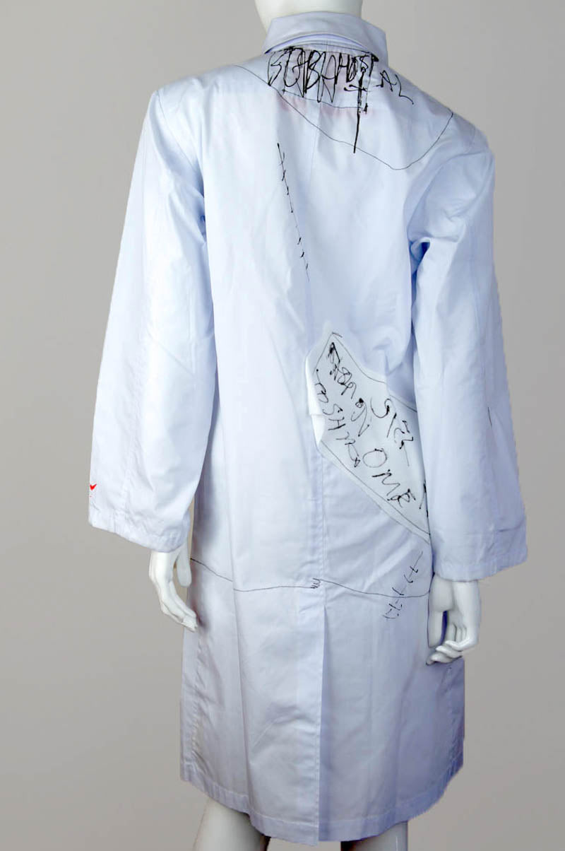 White Doctor Lab Coat Medical Punk J-Fashion