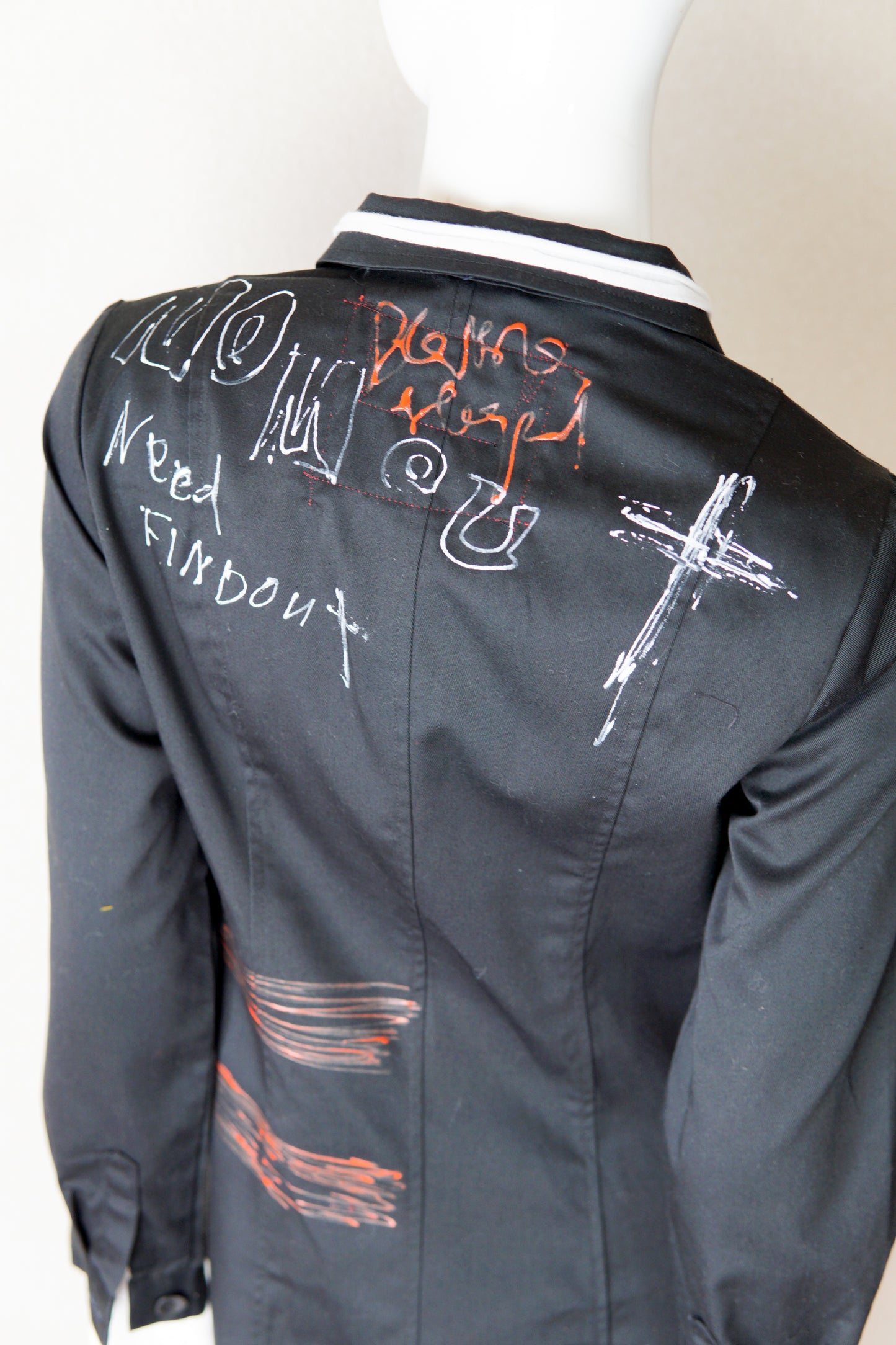 Black Punk Lab Coat