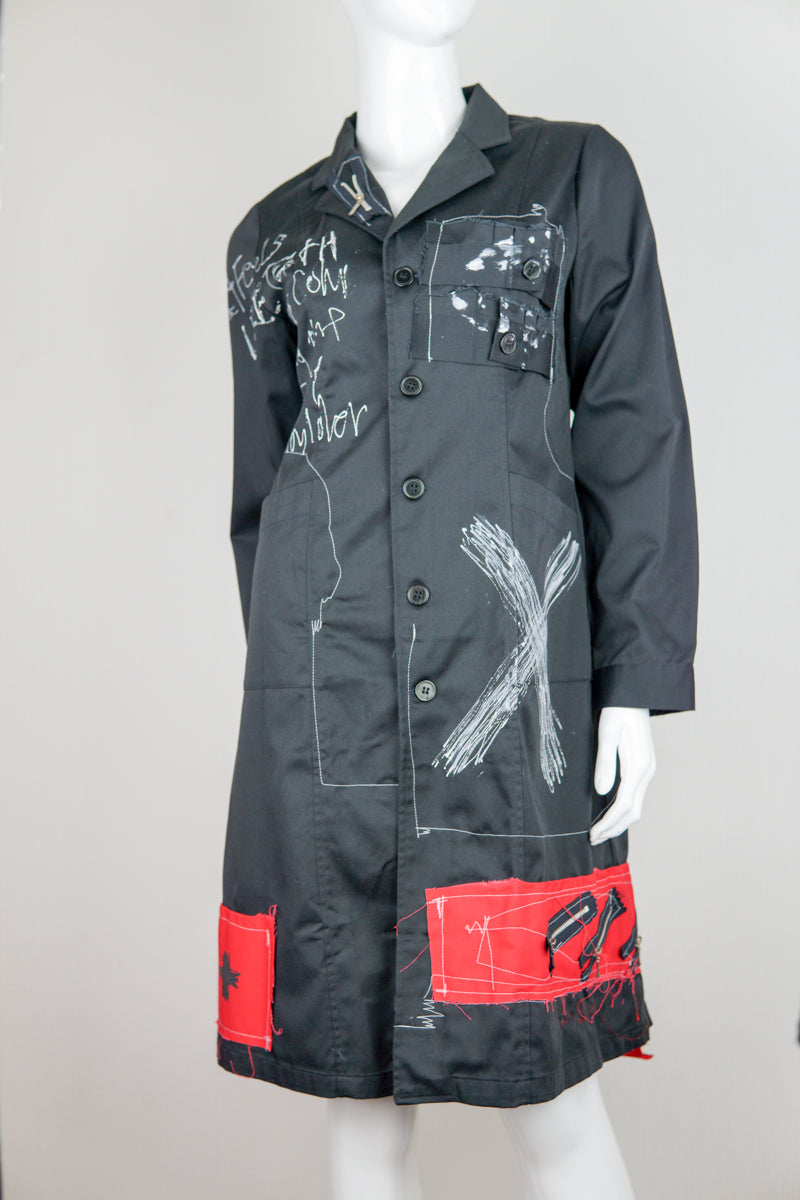 Fashion Punk Doctor Lab Coat