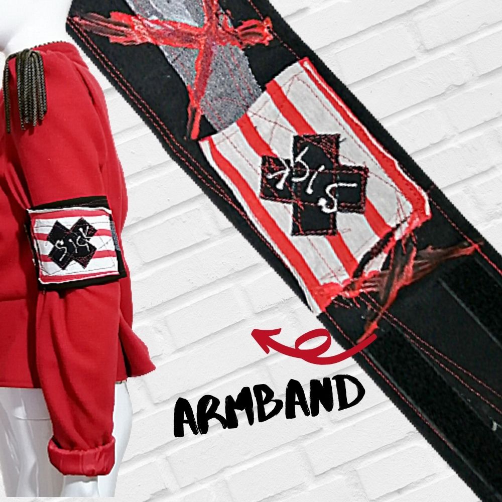 Sick Paint Punk-Armband