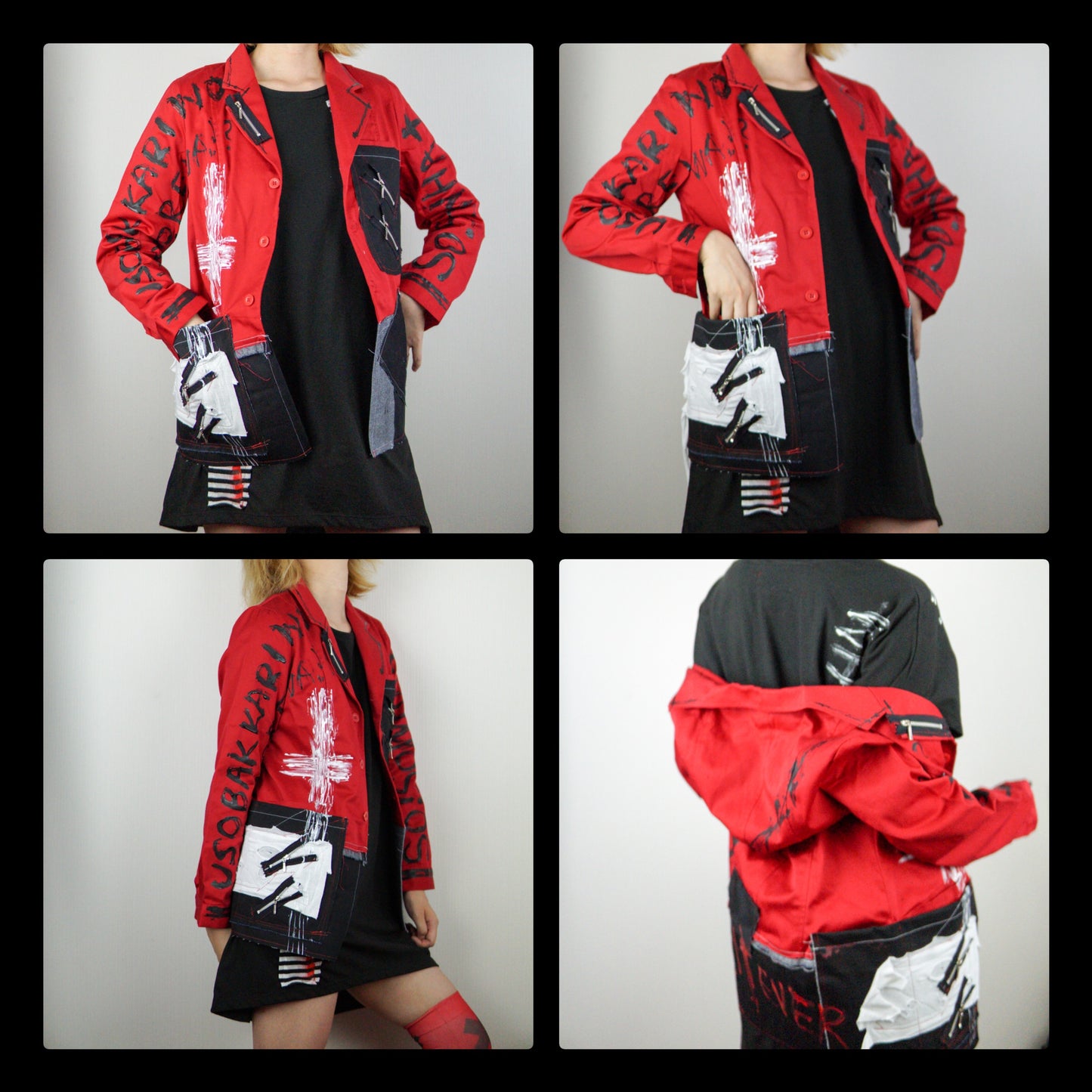 Tokyo Punk Fashion Red Jacket